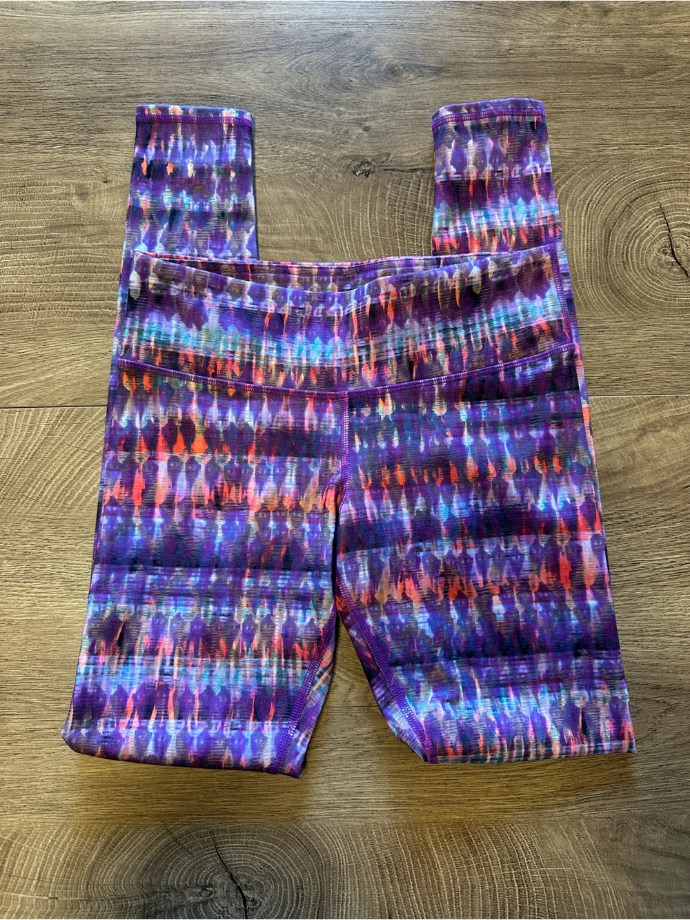 Alo Yoga High Waist Airbrush Leggings in Bhakti Tie-Dye Full Length Size Small